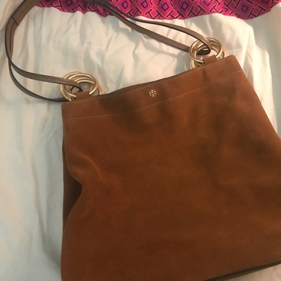 Tory Burch Handbags - Tory Burch Suede Tote